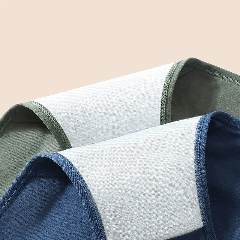 High Waist Leak Proof Menstrual Women's Panties Widen Period Pants Physiological Underwear Cotton Plus Size L-4XL Female Briefs
