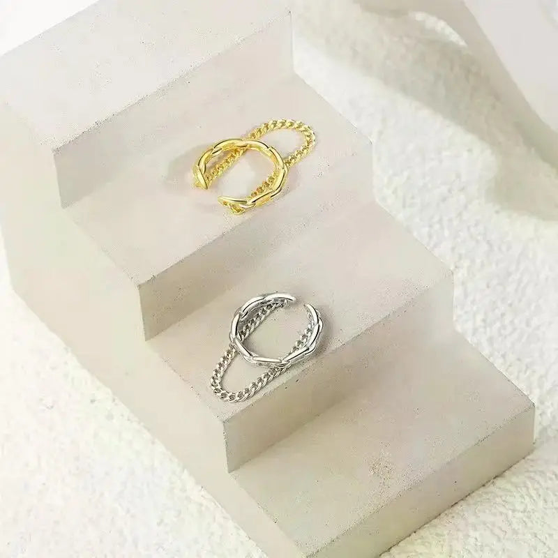 1Pc 2024 Fashion Minilist Fake Piercing Earcuff Earrings Chain Tassel Line for Woman No Piercing Ear Cuff Women Ear Jewelry
