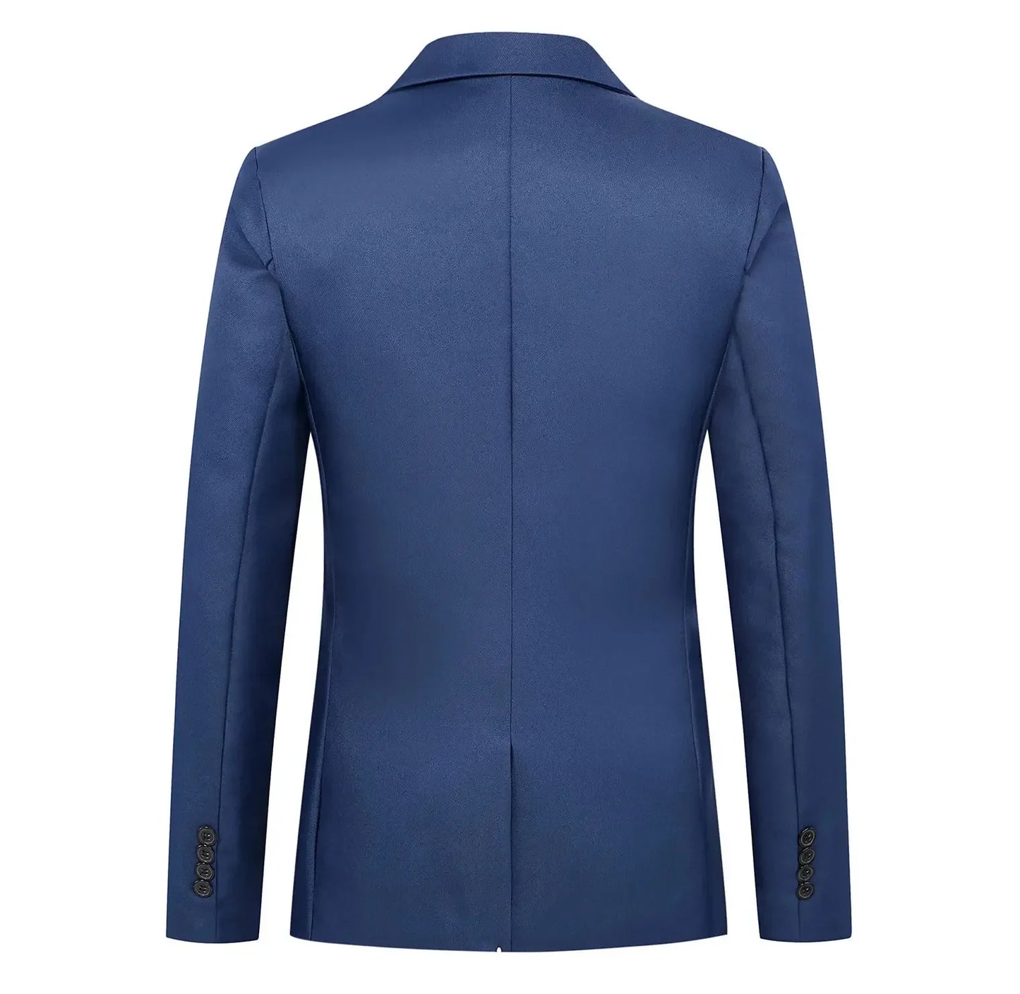 Men's Trendy Leisure Boutique Suit Jacket Autumn Casual Business Slim Fit Non-ironing Single Button Suit Solid Formal Blouse