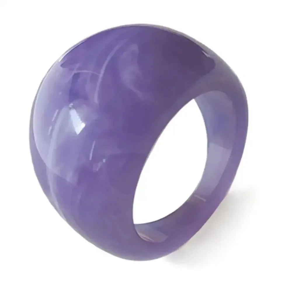Exaggerated Creative Rings Acrylic Resin Rings for Woman Girls y2k Fashion Jewelry Accessories Party Dress Jewelry mens rings
