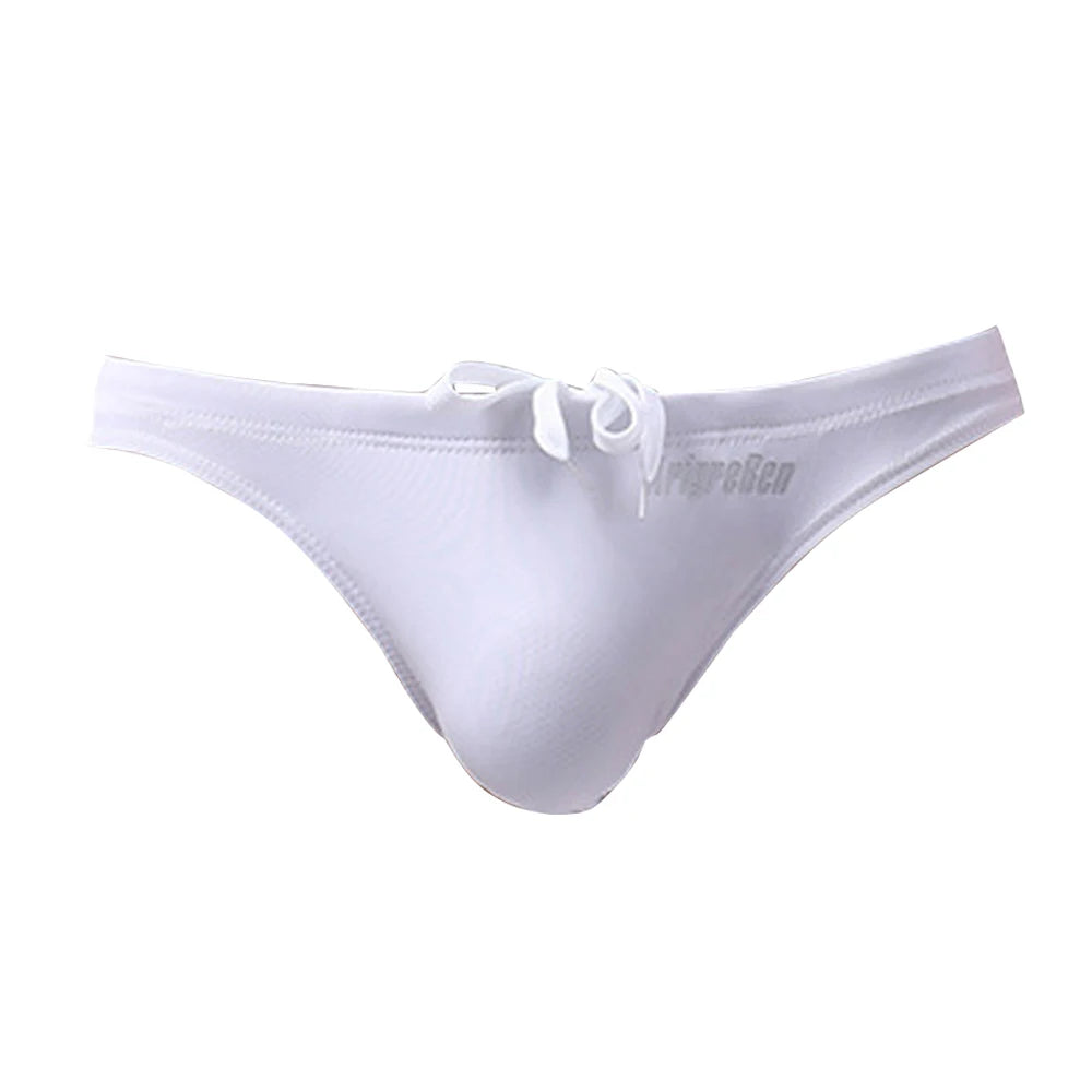 Bikini For Men Big Pouch soft Briefs Sexy Underwear Color Swim Trunks Hombre Quick Dry Breathable Elastic Breathable Underpants