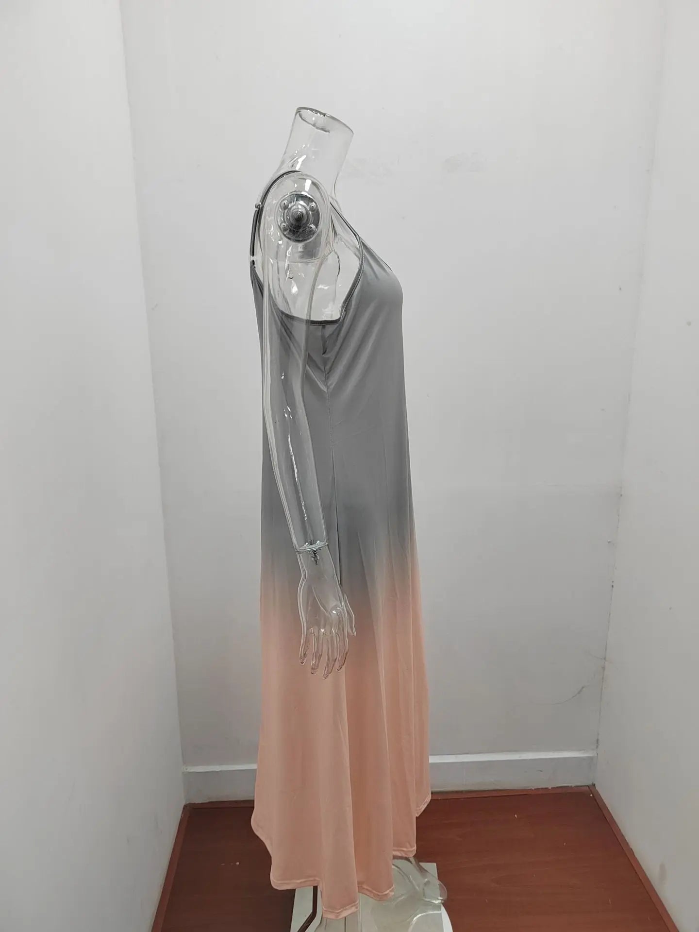 Plus Size 4XL 5XL Women's Summer Casual Loose Strap Dress Sexy Beach Boho Maxi Dress Large Size Long Dresses Female Robe Femme