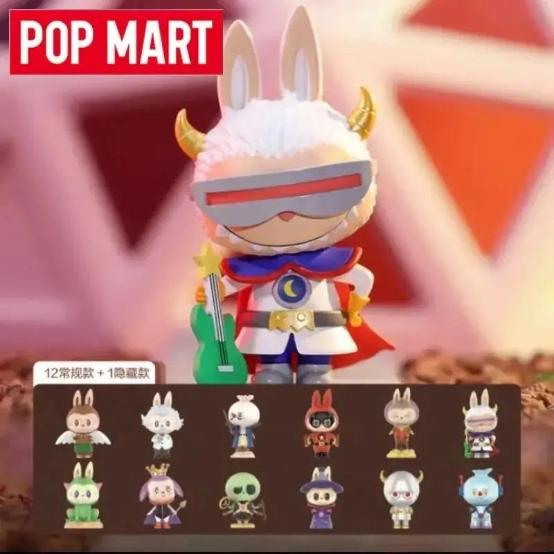 POP MART Labubu Elf Universe Adventure Series Blind Box Toys Guess Bag Mystery Box Mistery Caixa Action Figure Surpresa Model