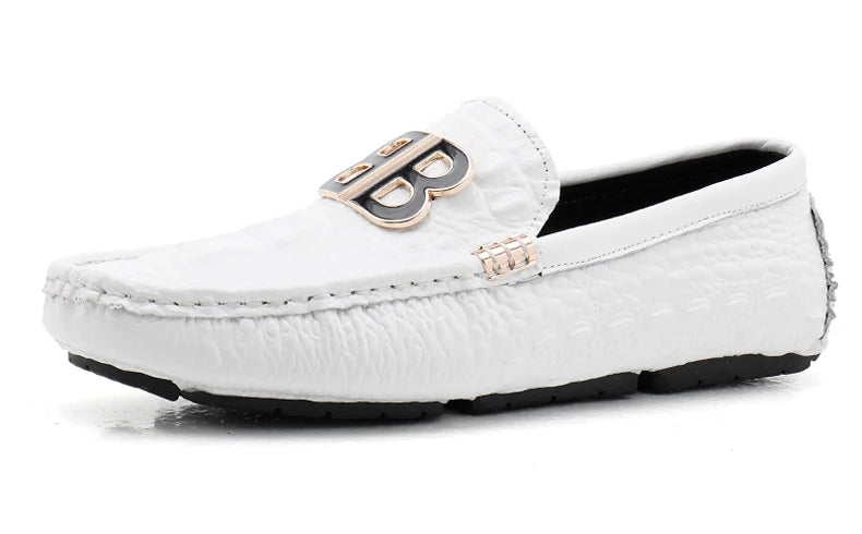 Loafers Men Men's Moccasins Slip-ons Casual Leather Luxury Shoes Designer Fashion Mocassin Homme Mocasines Hombre Autumn Loafer