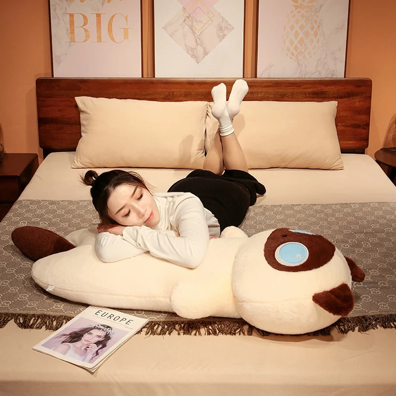 Big Lovely Soft Long Cat Pillow Stuffed Plush Toys Nap Pillow Home Comfort Cushion Kids Birthday Gift Cute Plushies Friend Gift