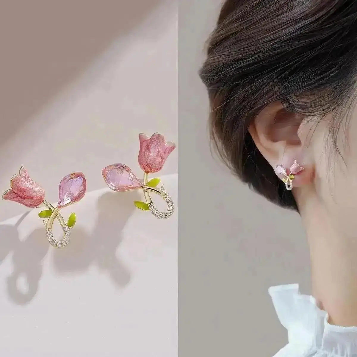 925 Silver Needle Korean Fashion Water Drop Pearl Earrings For Women Jewelry 2025 Trending New Women's Elegant Palace Earrings