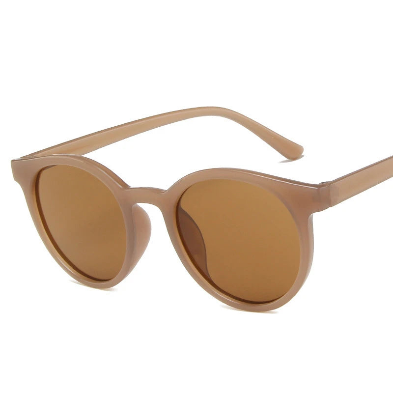 2022 Sunglasses for Women Men Retro Round Full Frame Sun Glasses Female Brand Design Fashion Oversized Shades Eyewear UV400