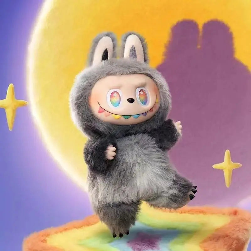 High-quality cloth third generation colorful plush pendant bubble mat blind box cross-border explosive doll