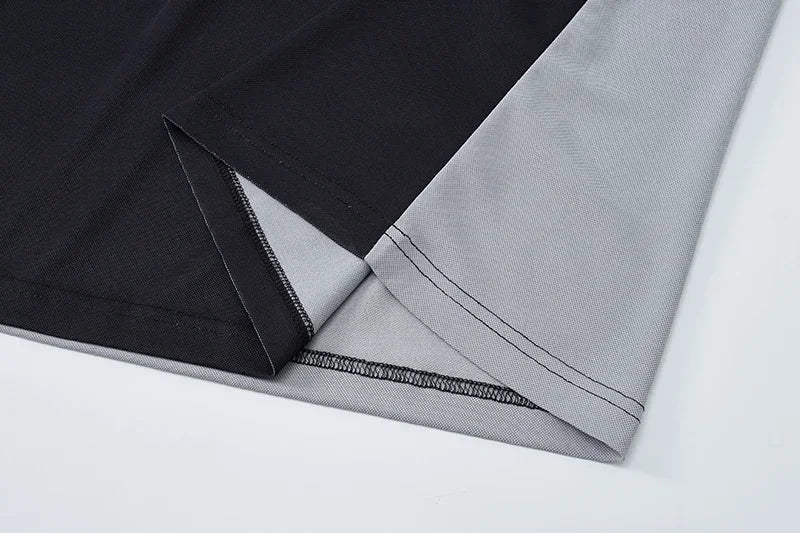 ストライプ柄ポロシャツ メンズ プラスサイズ 1XL-7XL 110-175kg 半袖ポロTシャツ ゆったりポロシャツ オーバーサイズトップス 大きいサイズ メンズ服