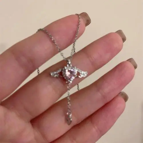 New Fashion Metal Jewelry Three-dimensional Ring Earring Necklace Three Piece Set Creative Design Sense Set Jewelry Ожерелье