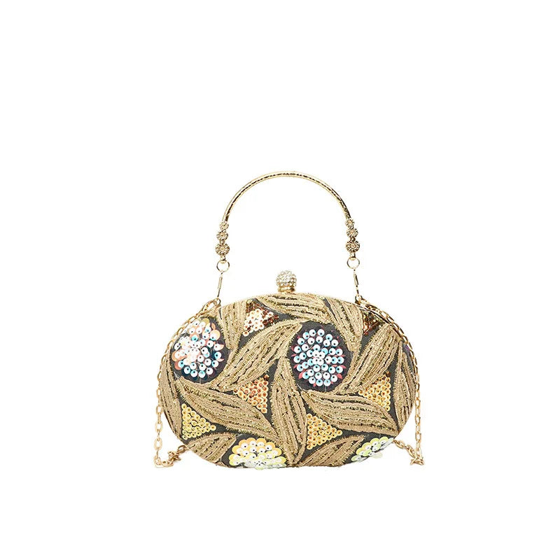 Luxury Gold Clutch Bags for Women 2025 Party Bags Evening Purse Designer Crossbody Bag New in Handbag Ladies hand bag sac femme