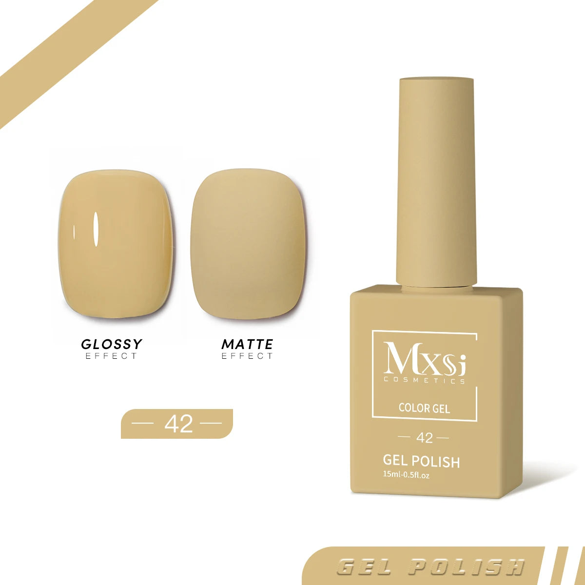 Mxsi 15ml ジェルネイルポリッシュ ネオンブラウン ロイヤルブルー レッドグリーン パスタルヌード ネイルアートワニス ジェルラッカー トップコート UVジェルネイル 未セット