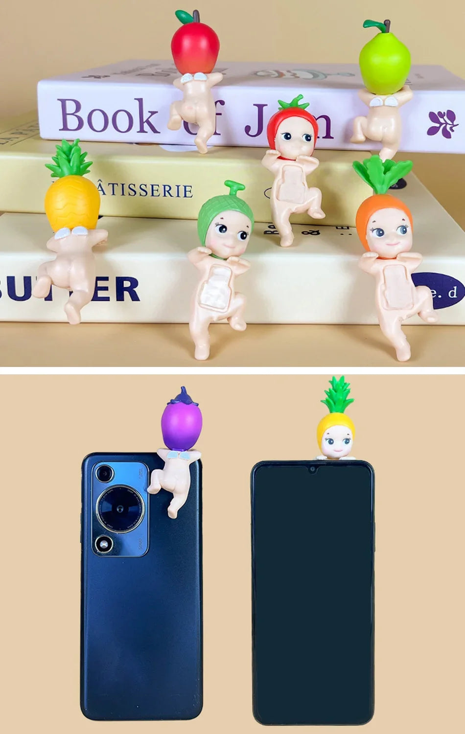 ソニーエンジェル ブラインドボックス 20周年記念 ヒッパーズバック ドリーミングフルーツベジタブルシリーズ フィギュア ドール キーチェーン クリスマスギフト