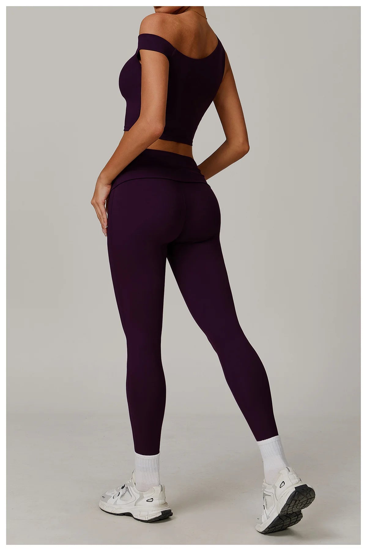 2Pcs Gym Set Sportswear Women Sports Tank Tops High Waist Stretch Flared Pant Gym Suit Fitness Clothes Activewear Workout Sets