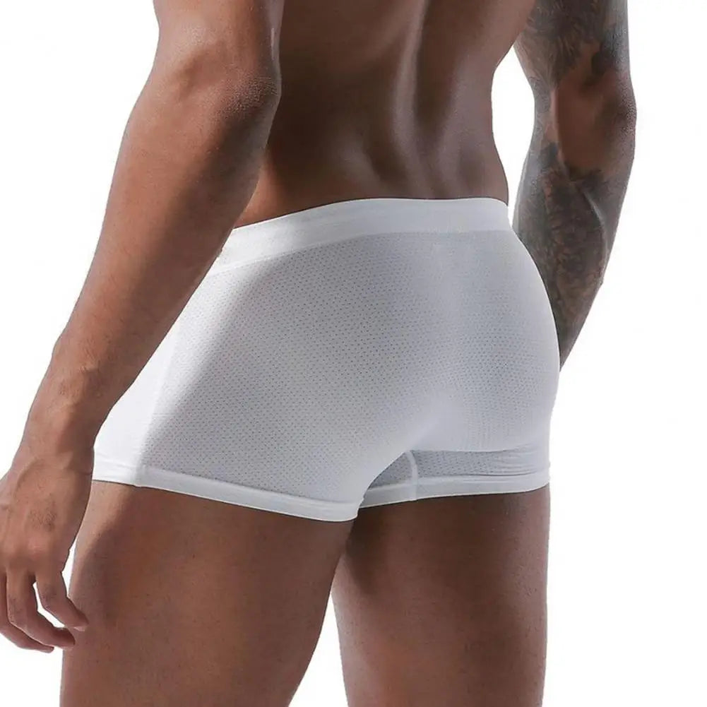 Summer Men Swim Shorts Low-rise Swimwear Beach Tight Swimming Trunks With Waist Tie Swimsuit Sports Surf Shorts Trunks 남자 수영복