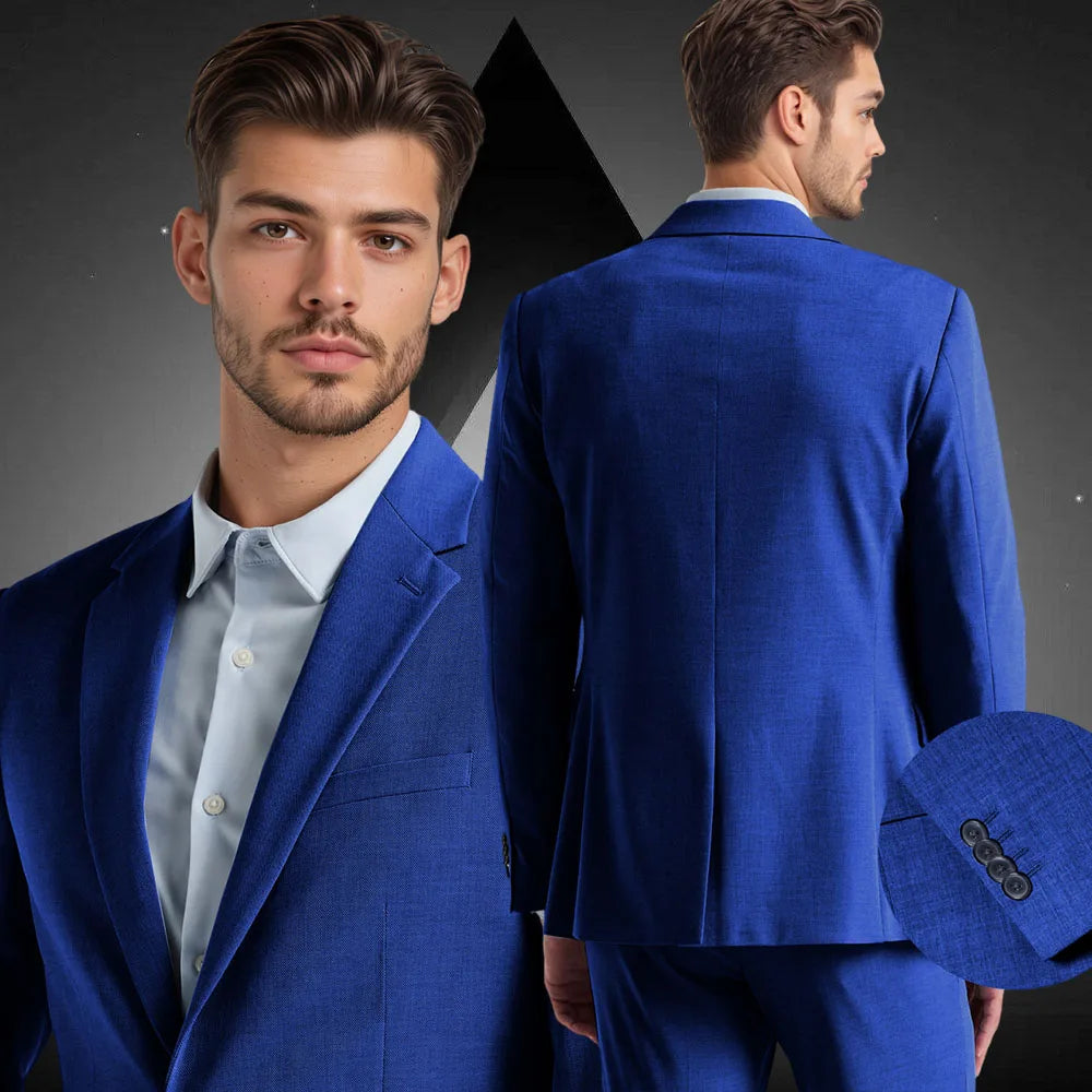 Linen Customized suit men's 2 piece suit Suit jacket Suit Pants business casual Blazer man top man clothes