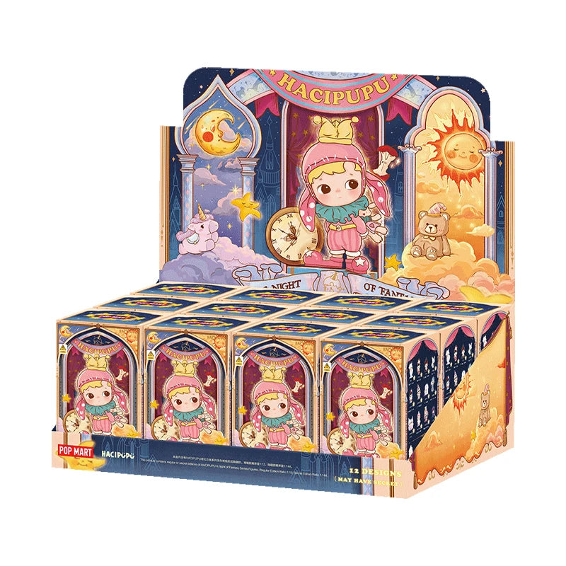 POP MART HACIPUPU A Night of Fantasy Series Figures 1PC/12PCS POPMART Blind Box Action Figure
