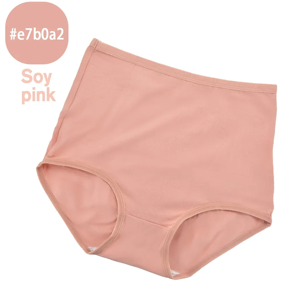 Women Cotton High Waist Panties Soft Breathable Briefs Oversize Underwear Plus Size Lingerie Seamless Ladies Panty Underpants