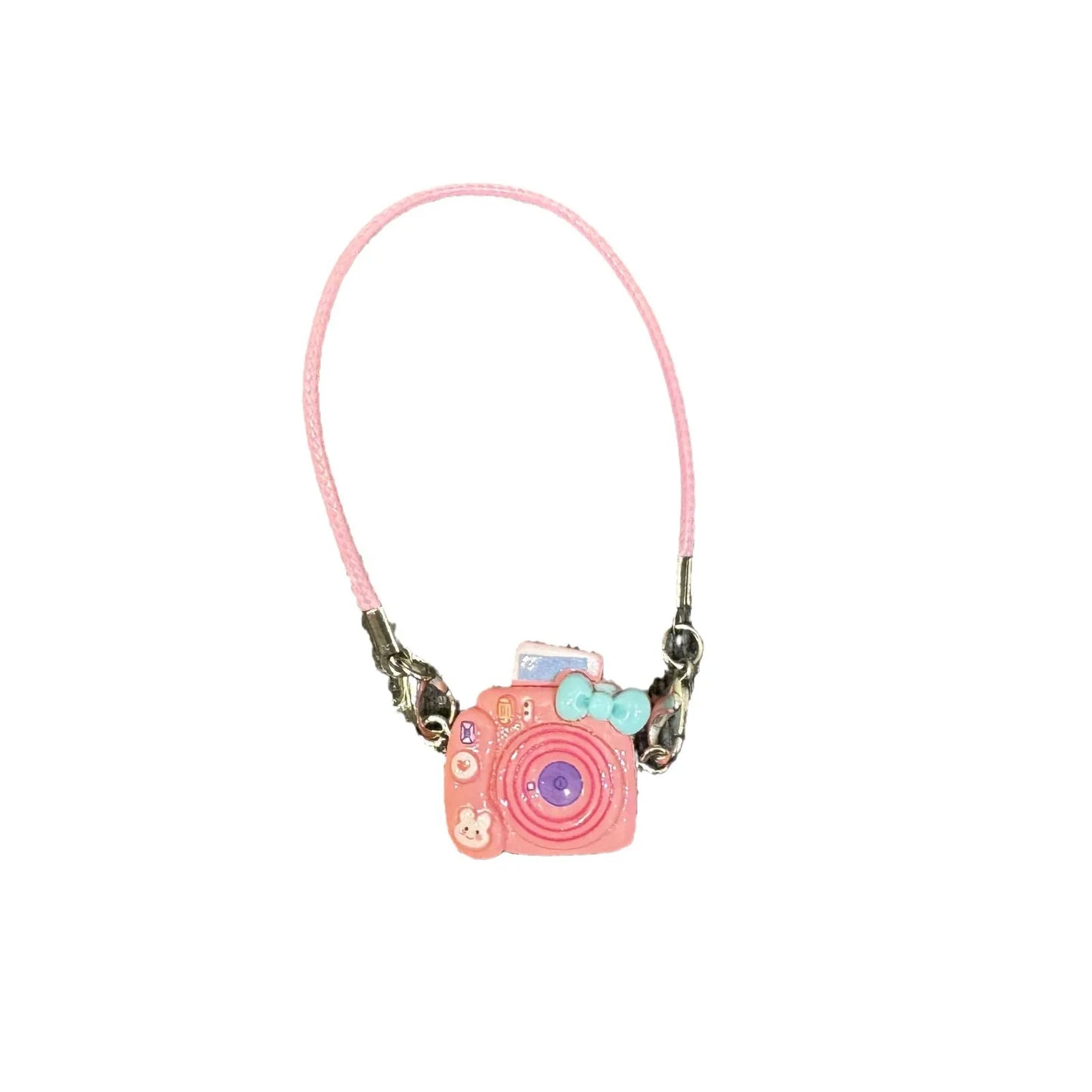 Labubu Doll Accessories Dollhouse Mini DIY Camera Dress Up Plush Toy for 17cm Hanging Neck Accessories Dollhouse Pendant