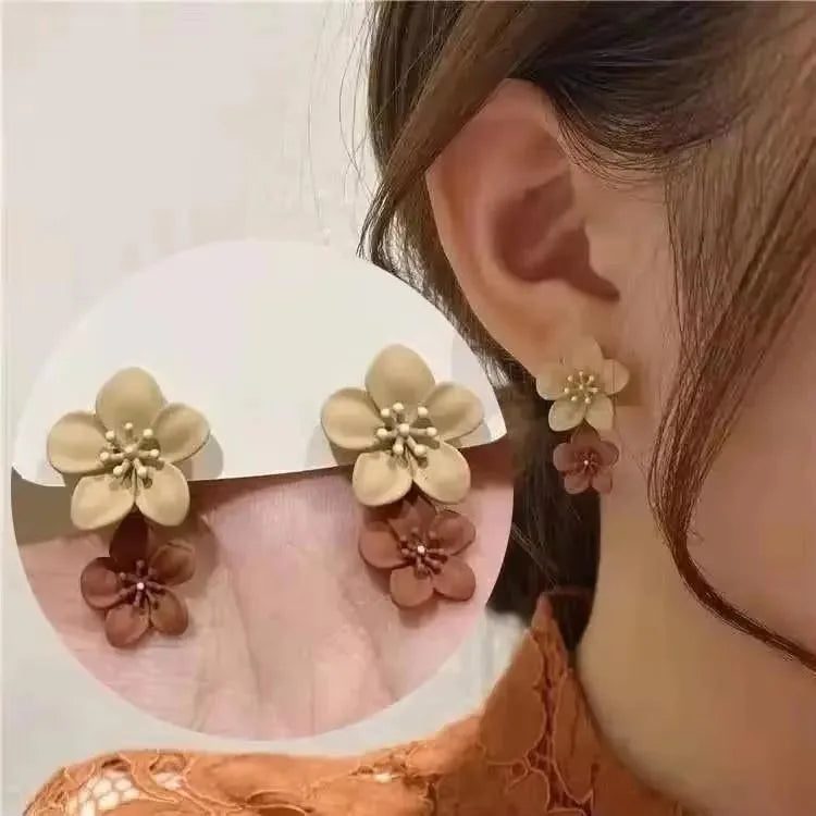 925 Silver Needle Korean Fashion Zircon Geometric Earrings For Women Jewelry 2025 Trending Luxury Crystal Cross Stud Earrings