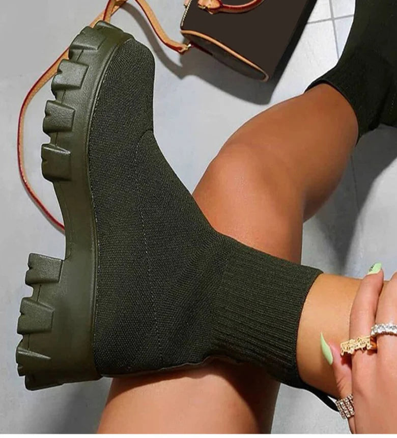 Women's Sneaker Fashion Platform Sneakers For Women's Sports Shoes With Heels Casual Zapatillas Mujer White Shoes Woman Footwear