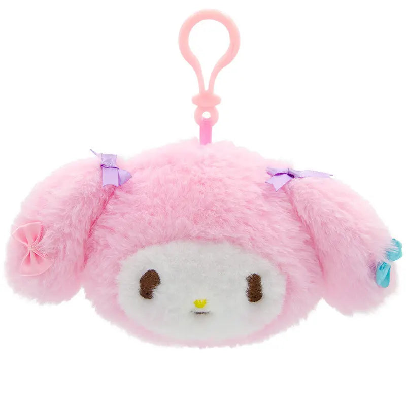 Sanrio Hello Kitty Kuromi Melody Stuffed Toys Pendant Cute Plush Toys Kawaii Keyring Anime Keychain Birthday Gift Party Treats