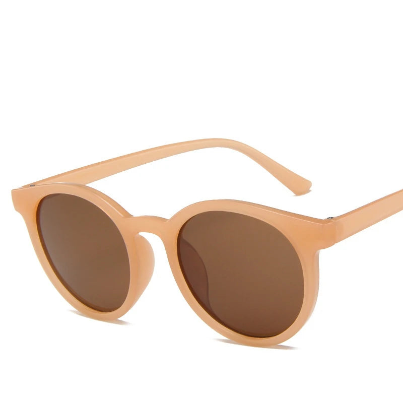 2022 Sunglasses for Women Men Retro Round Full Frame Sun Glasses Female Brand Design Fashion Oversized Shades Eyewear UV400