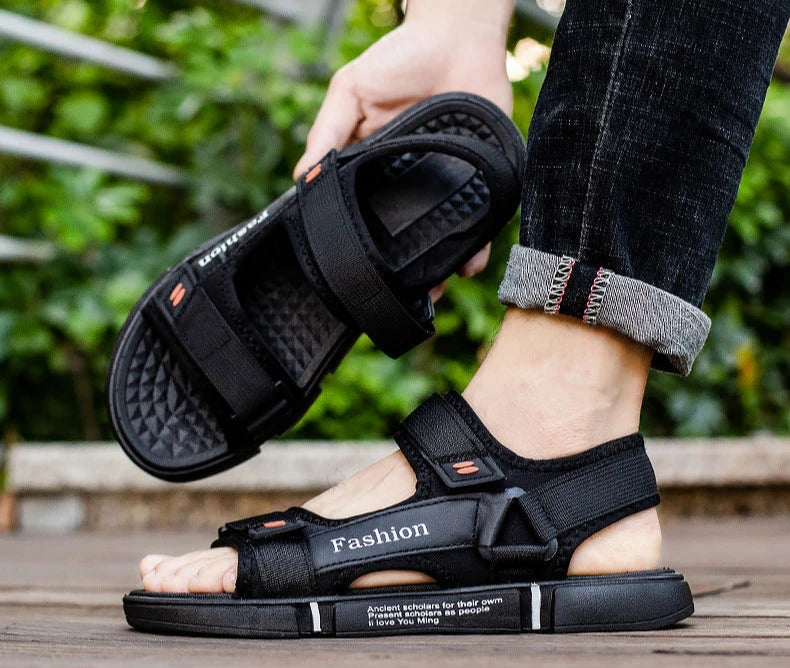 Men Sandals Summer Leisure Holiday Sandals Men Shoes New Comfortable Outdoor Sneakers Male Retro Casual Beach Sandals