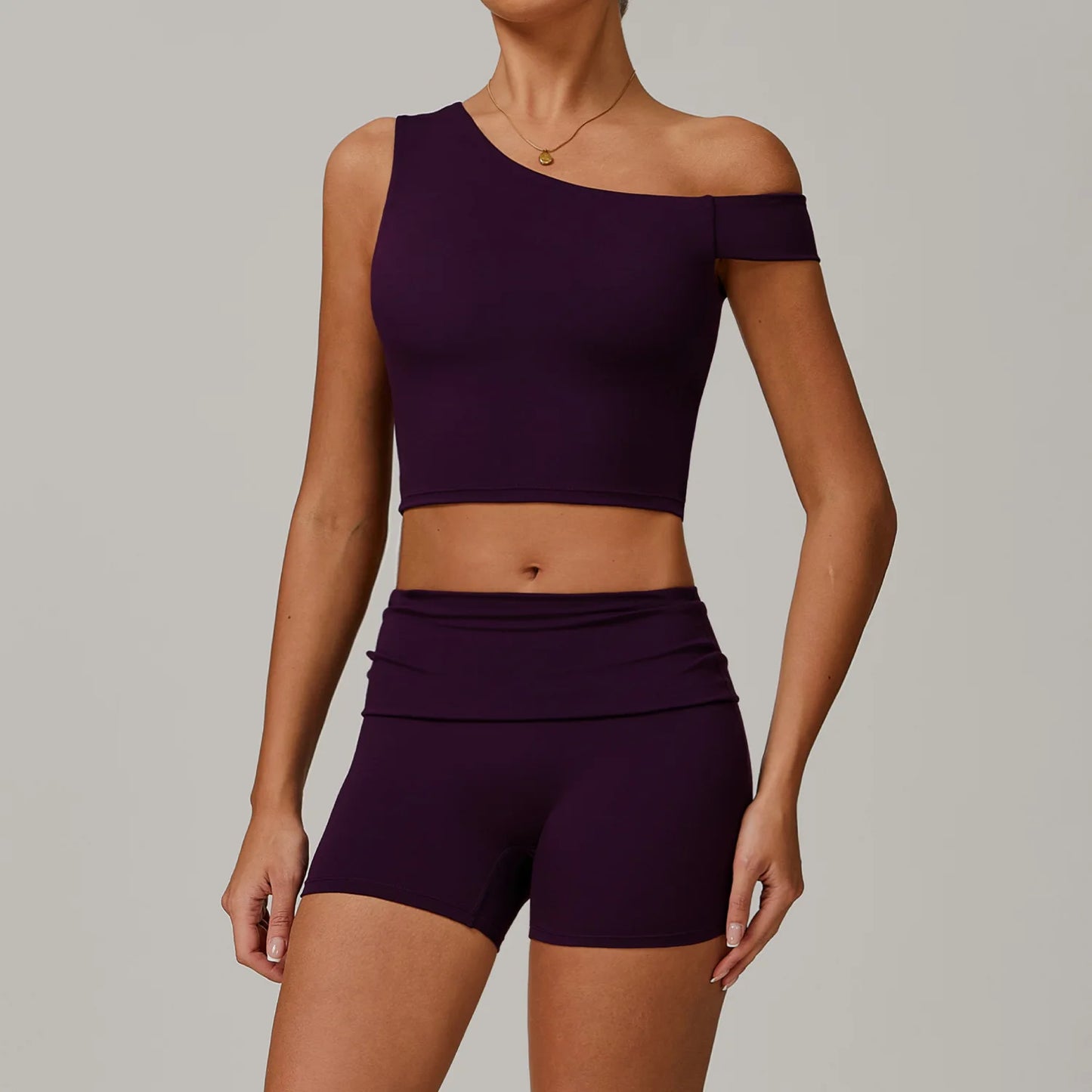 2Pcs Gym Set Sportswear Women Sports Tank Tops High Waist Stretch Flared Pant Gym Suit Fitness Clothes Activewear Workout Sets