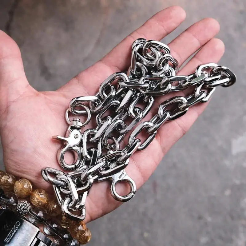 Fashion Punk Hip-hop Chain for Pants Waist Chain Accessories Pants Chain Women Men Metal Pant Chain On Jeans Gadgets for Men