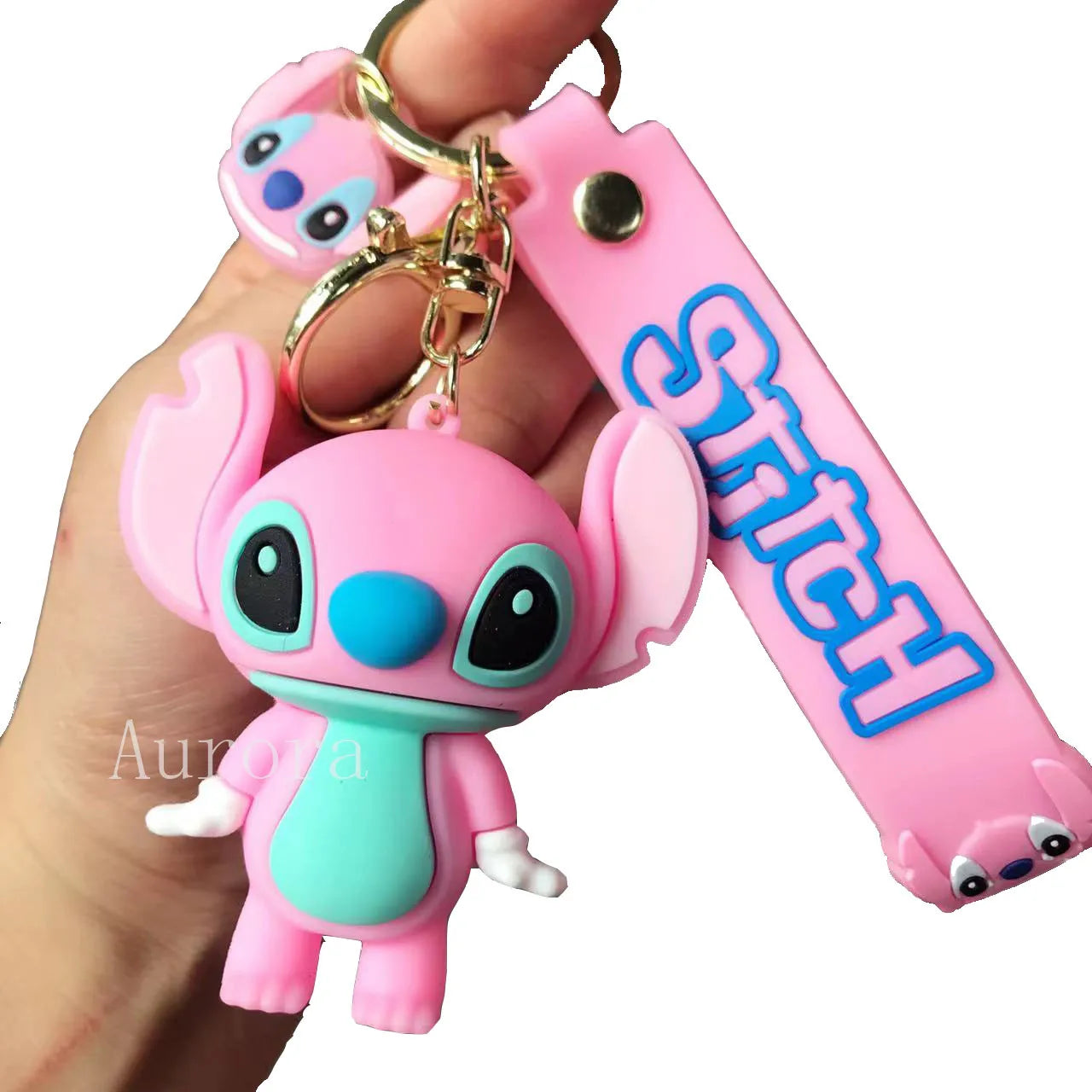 New Kawaii Anime Disney Keychain Toy Story Personalized Variety of Cartoon Doll Keyring Key Chain Car Pendant Kids Toys Gifts