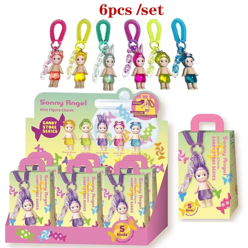 S Angel Little Angel Doll Candy House Series Blind Box Doll Keychain Pendant Handmade Pendant Gift