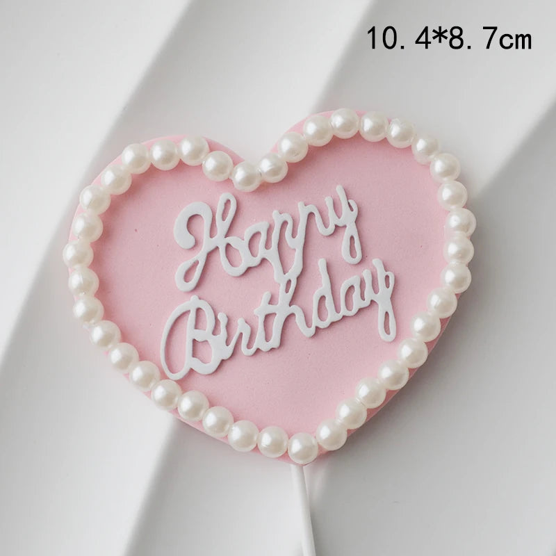 Cartoon Figure Kulomi Cake Decoration Sanrio Girl Child Happy Birthday Party Supplies Wedding Anniversary Decora Cake Topper