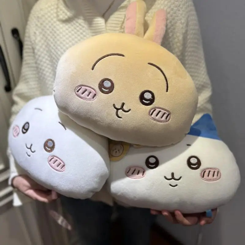 Chiikawa Car Seat Neck Pillow Waist Pillow Plush Cute Car Decoration Cartoon Cute Object Usagi Car Decoration Accessories Gift