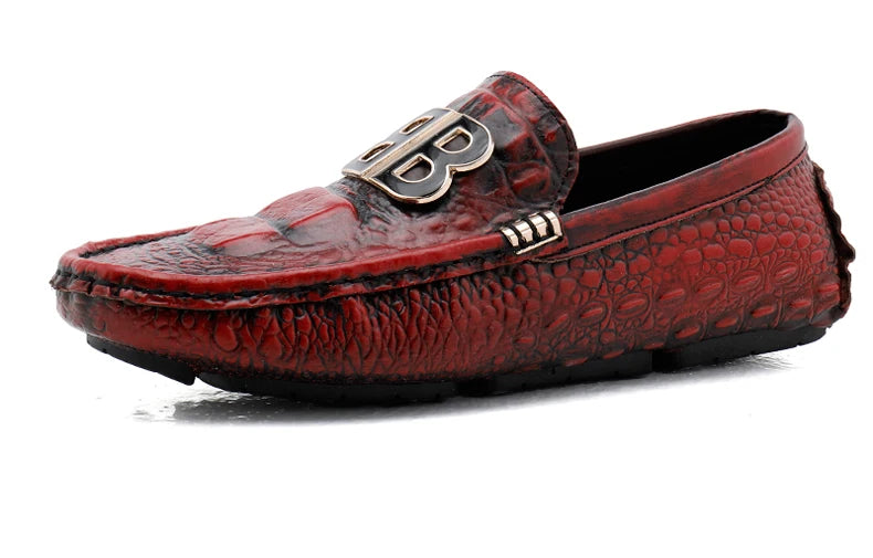 Loafers Men Men's Moccasins Slip-ons Casual Leather Luxury Shoes Designer Fashion Mocassin Homme Mocasines Hombre Autumn Loafer