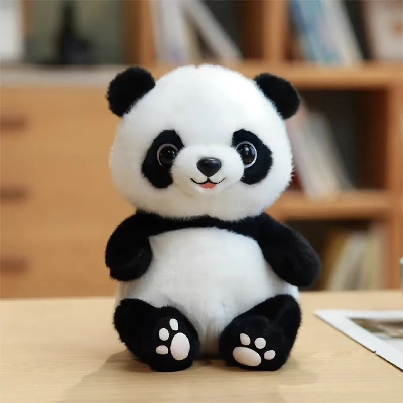 Simulated Giant Panda Plush Toy Pillow Realistic Koala Plush Toy Sleeps Emotionally Soothing Cute Doll Wedding Birthday Gift