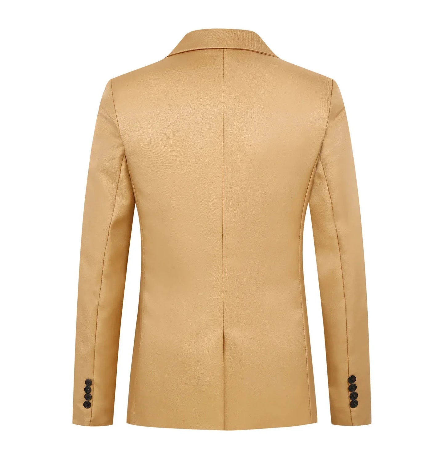 Men's Trendy Leisure Boutique Suit Jacket Autumn Casual Business Slim Fit Non-ironing Single Button Suit Solid Formal Blouse