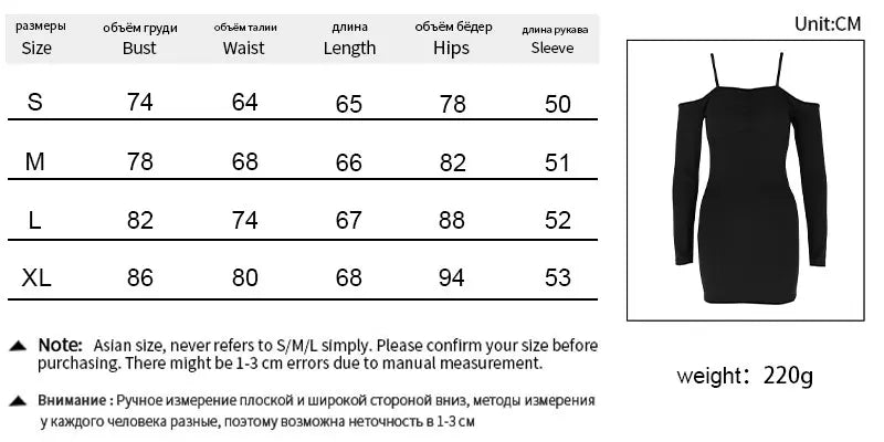 Black Sexy Mini Dresses Women Autumn New Streetwear Fashion Long Sleeves Lace-up Casual Slim Dress Off Shoulder Backless Dresses