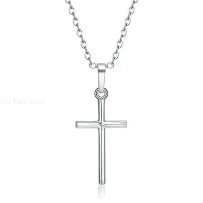 Gift Cross Necklace for Women - Gold Plated Cross Necklace Layered Small Side Necklace Women's Fashion Jewelry
