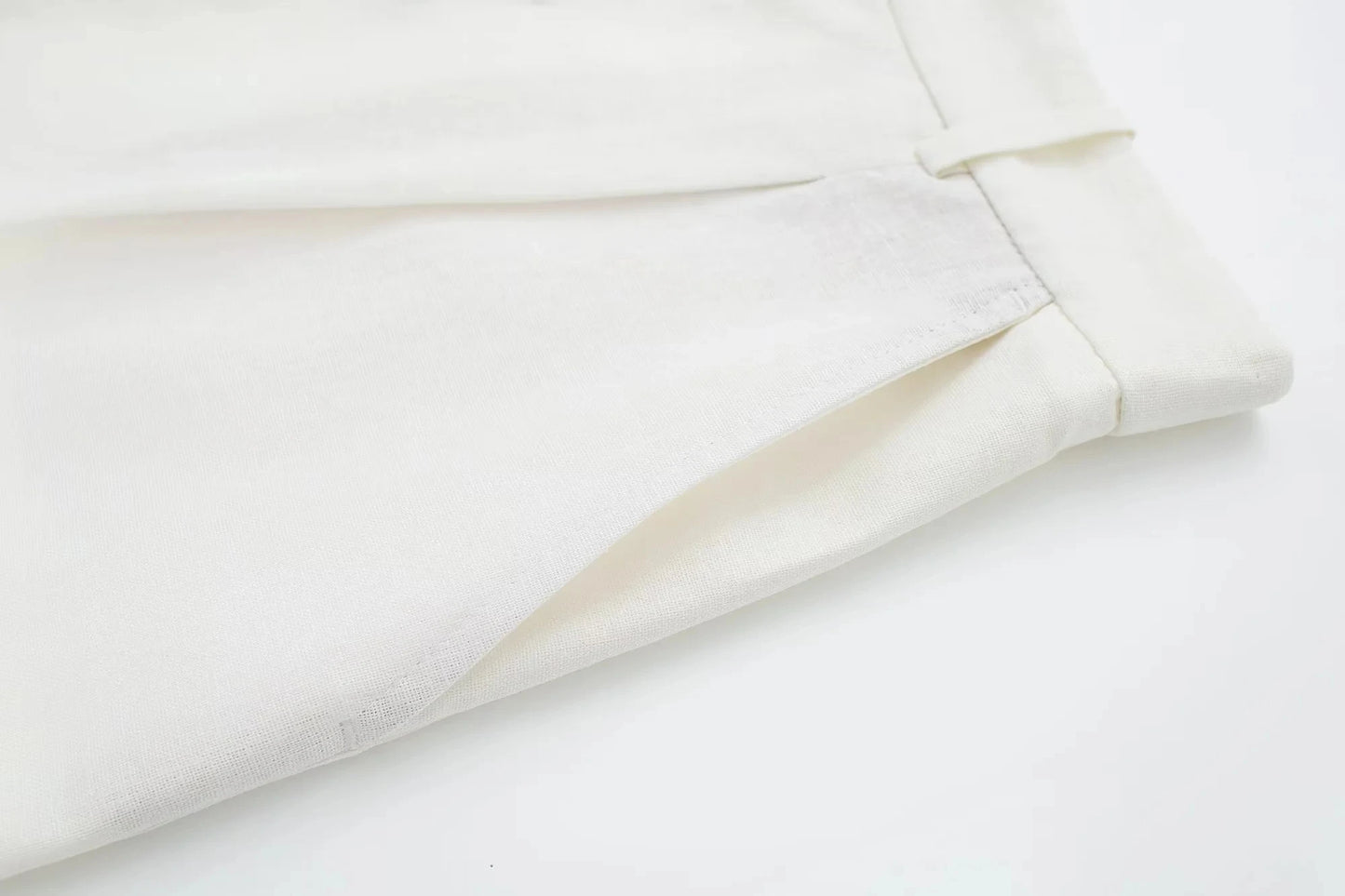 TRAFZA Women's Fashion Solid Linen Waistcoat Top V Neck Button Loose Casual Vest Summer Woman Streetwear Chic Vests Waistcoat