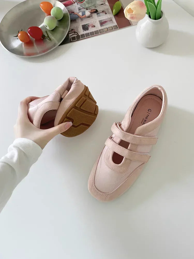 Flats Women's Sports Shoes Fashion Sneakers Casual Shallow Loafers Shoes 2025 Summer Walking Ballet Trend Zapatillas De Mujer