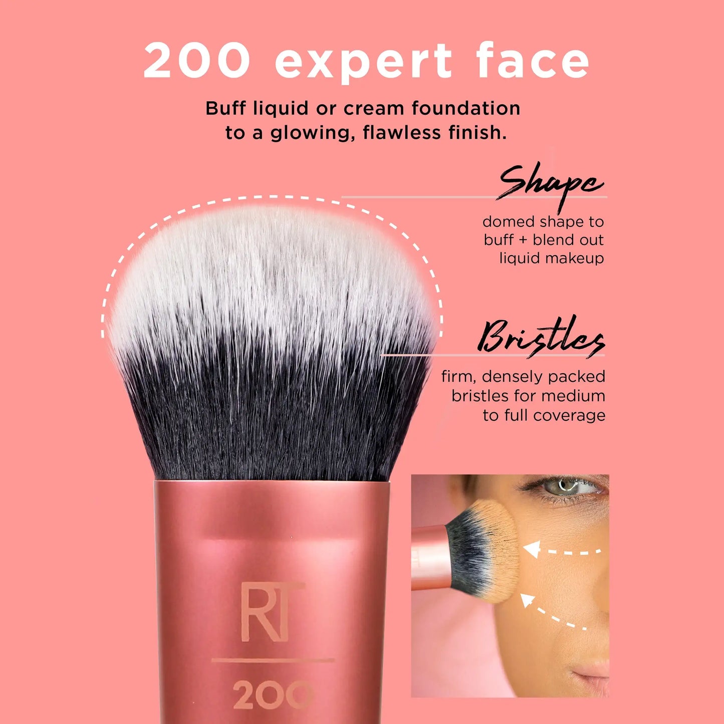 Makeup Brushes Tool Set Cosmetic Powder Eye Shadow Foundation Blush Blending Beauty Make Up Real Techniques Brush