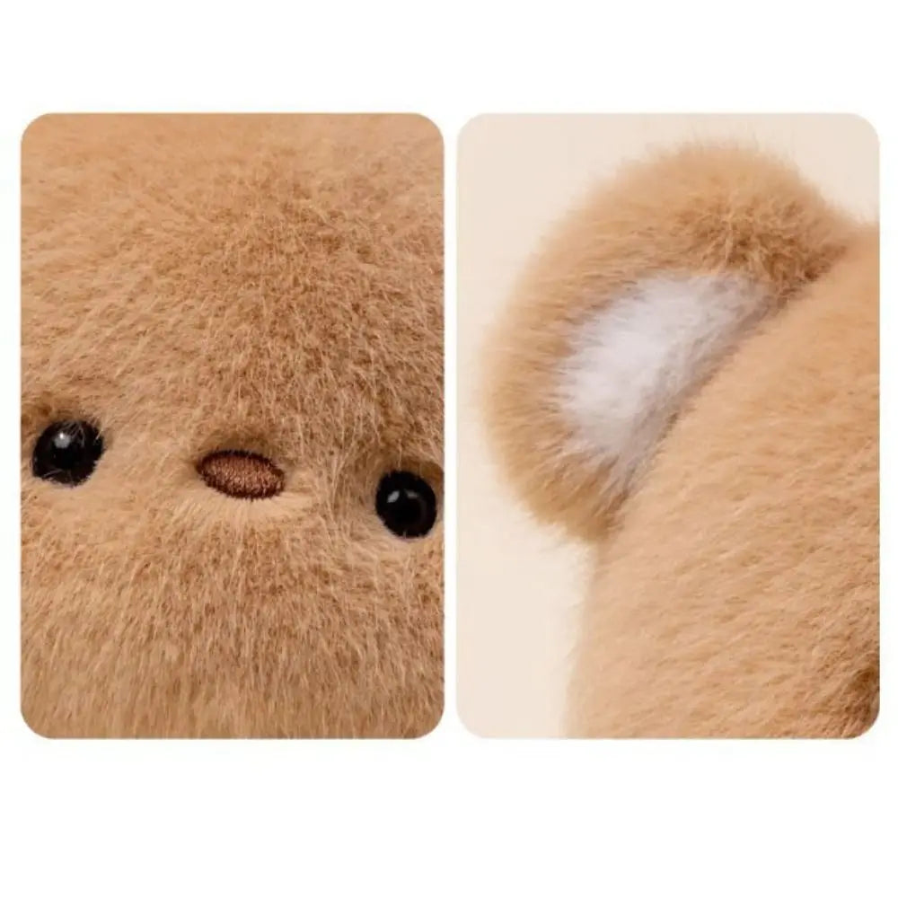 Kawaii 16cm Plush Companion Doll Plush Capybara Stuffed Animal Pillow Elephant Bear Animal Plush Toy Sleeping Gift