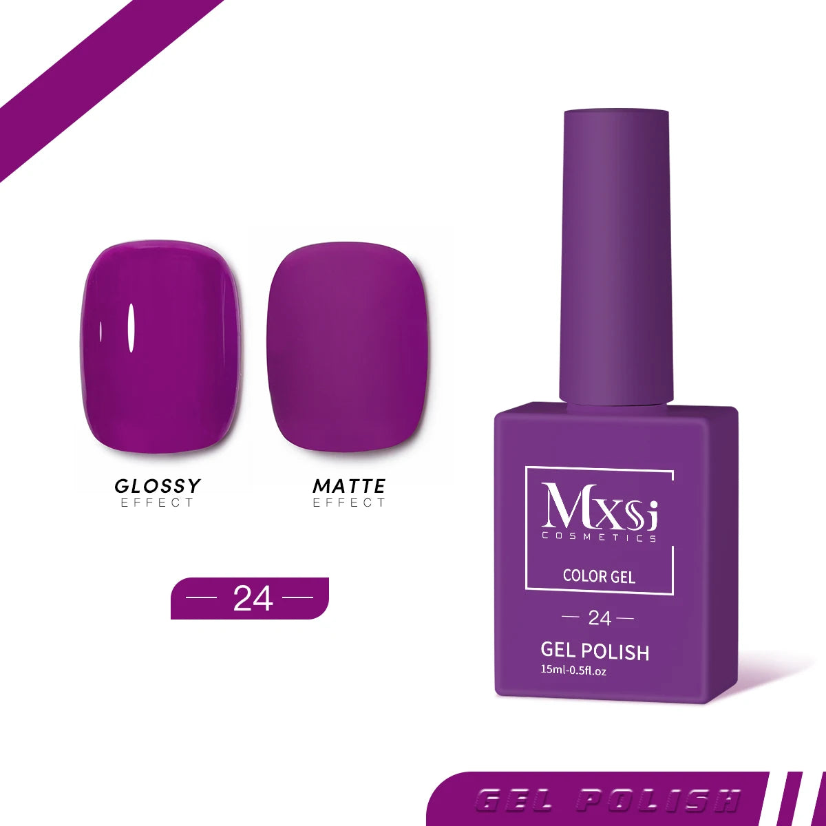 Mxsi 15ml ジェルネイルポリッシュ ネオンブラウン ロイヤルブルー レッドグリーン パスタルヌード ネイルアートワニス ジェルラッカー トップコート UVジェルネイル 未セット