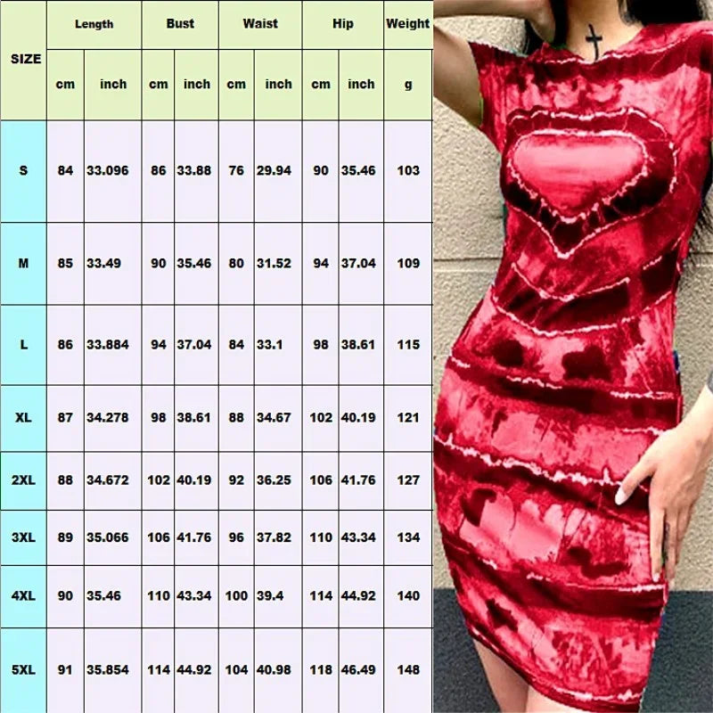 2022 Disney Stitch 3D Cartoon Print Tight Dress Short Sleeve Women's Tight Mini Dress Hip Print Kawaii beach party Women's Dress