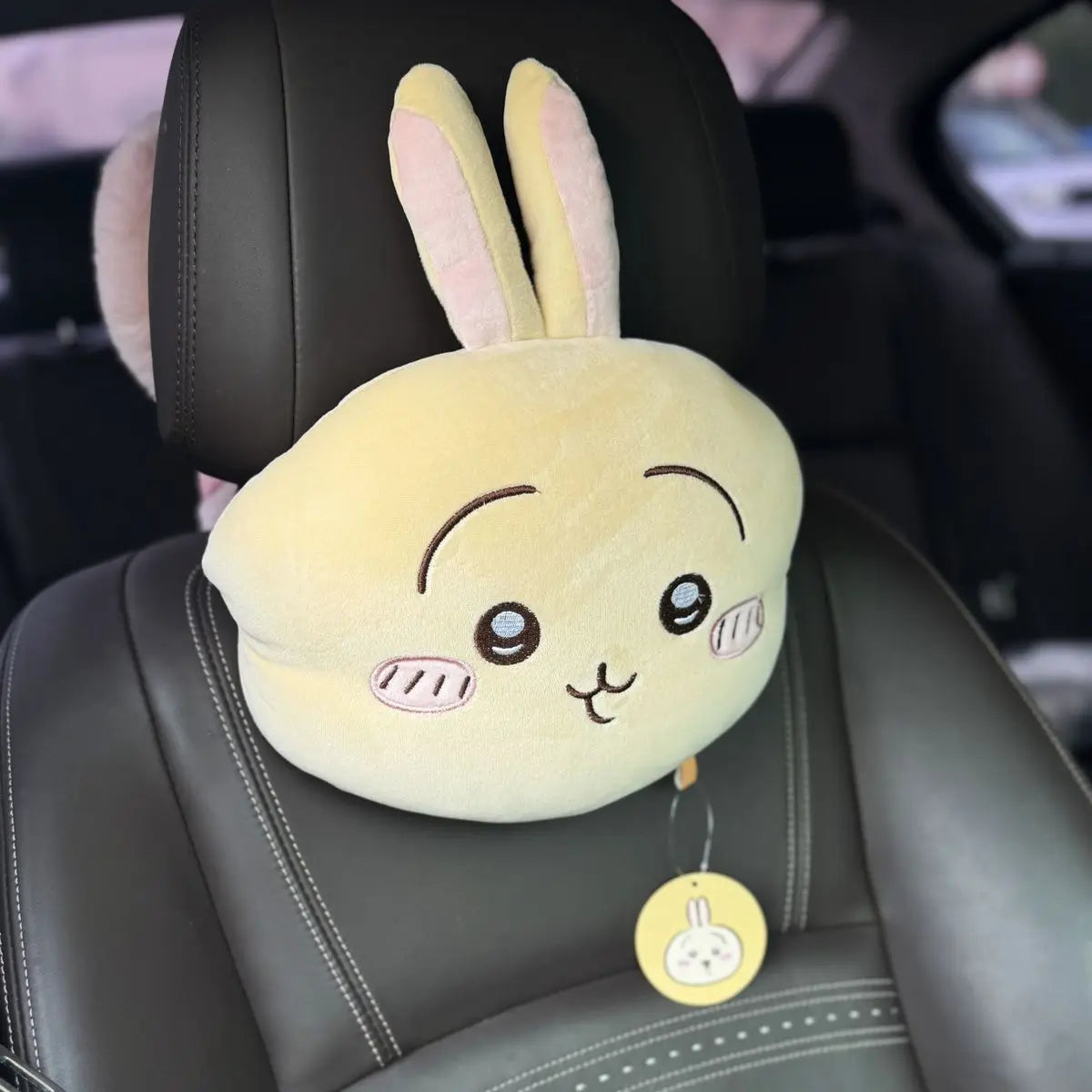 Chiikawa Car Seat Neck Pillow Waist Pillow Plush Cute Car Decoration Cartoon Cute Object Usagi Car Decoration Accessories Gift