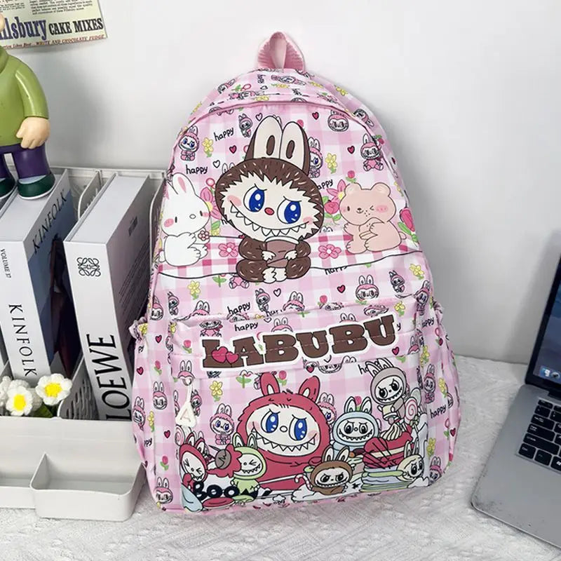 New Cartoon Kids Backpack Large Capacity Cute School Bag for Kindergarten Children