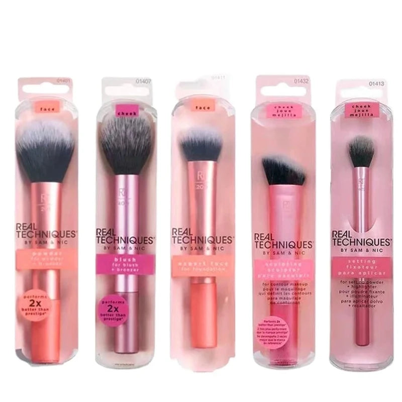Makeup Brushes Tool Set Cosmetic Powder Eye Shadow Foundation Blush Blending Beauty Make Up Real Techniques Brush