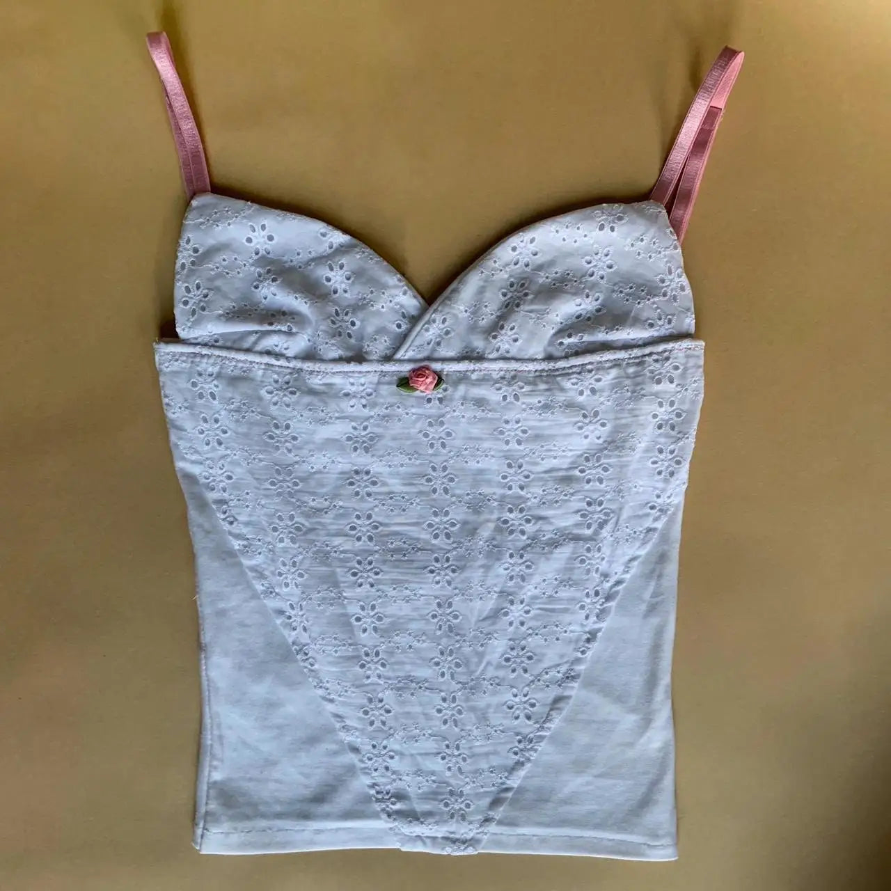 Y2k Women Lace Floral Camisole Sexy V-neck Spaghetti Strap Backless Crop Top Summer Going Out Tank Top Fairy Grunge Streetwear