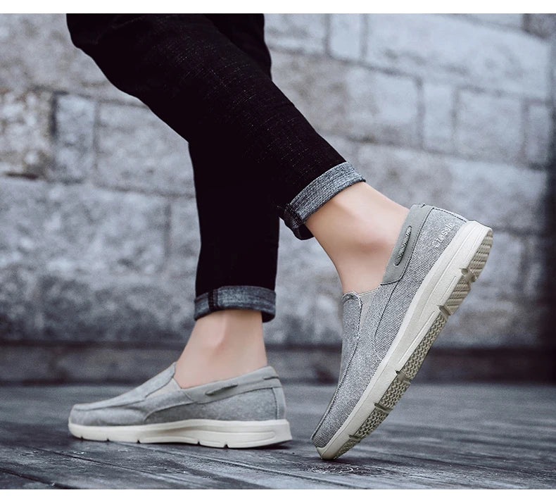 Loafers For Men Shoes Autumu New Men Canvas Shoes Classic Leisure Shoes Comfortable Breathable Sneakers For Men Loafers